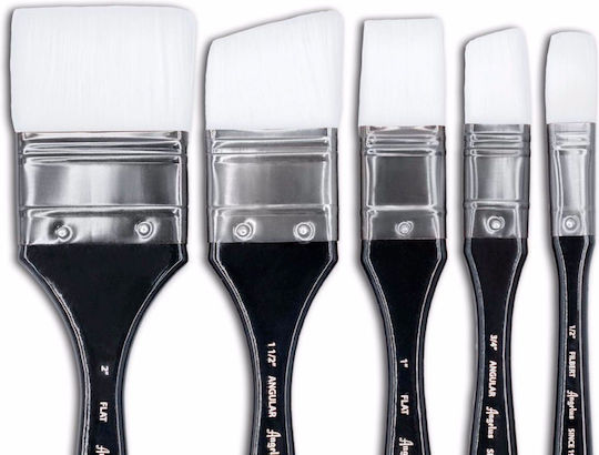 Angelus Jumbo Paint Brush Set 5τεμ
