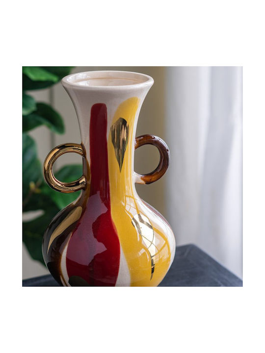 Artekko Decorative Vase Ekko Multicolour 16.3x16.3x35cm