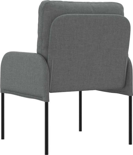 Sessel Dark Grey 60x56x80cm