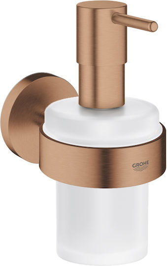 Grohe Essentials Dispenser Μεταλλικό Brushed Warm Sunset 160ml