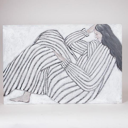 Painting 60x90 Estheti 812-20018 60x90 Wooden