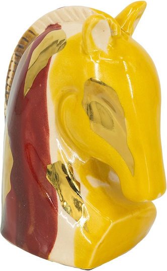 Artekko Ekko Cal Decorativ din Ceramică Multicolor 14.5x8x18 Cm
