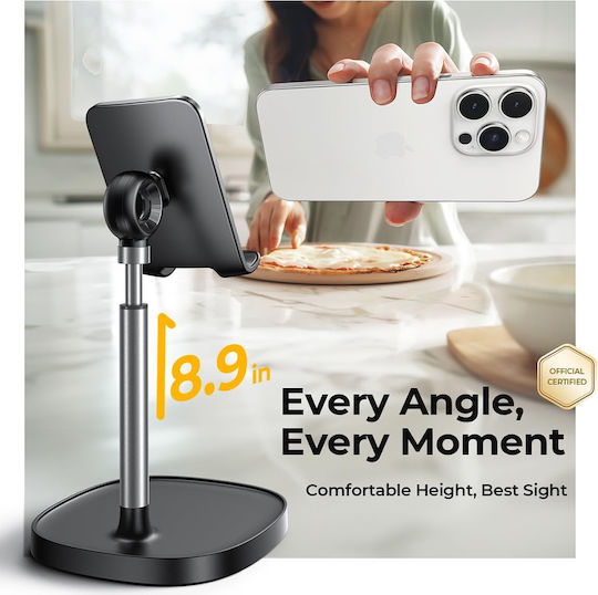 Lisen Suport de birou pentru telefon mobil în culoarea Negru YL0421030004