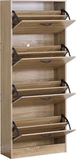 Wooden Shoe Organizer 60x17x150cm 12339027 Wooden Shoe Organizer 60x17x150cm 12339027