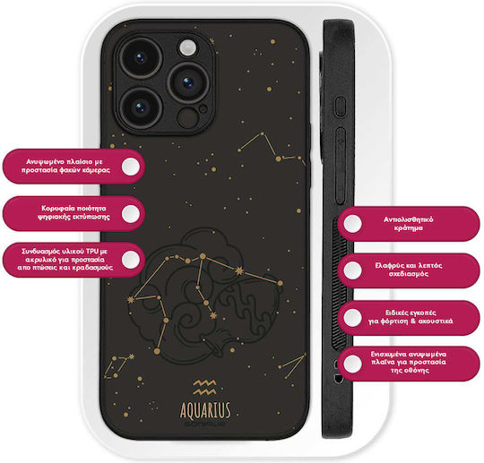 Sonique Zodiac Series Google Pixel 9a 5g Aquarius Mobile Phone Case