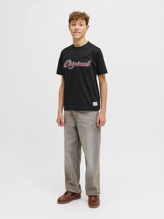 Kinder-T-Shirt Schwarz