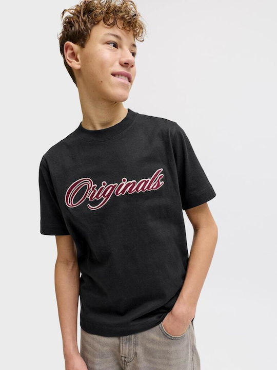 Kinder-T-Shirt Schwarz