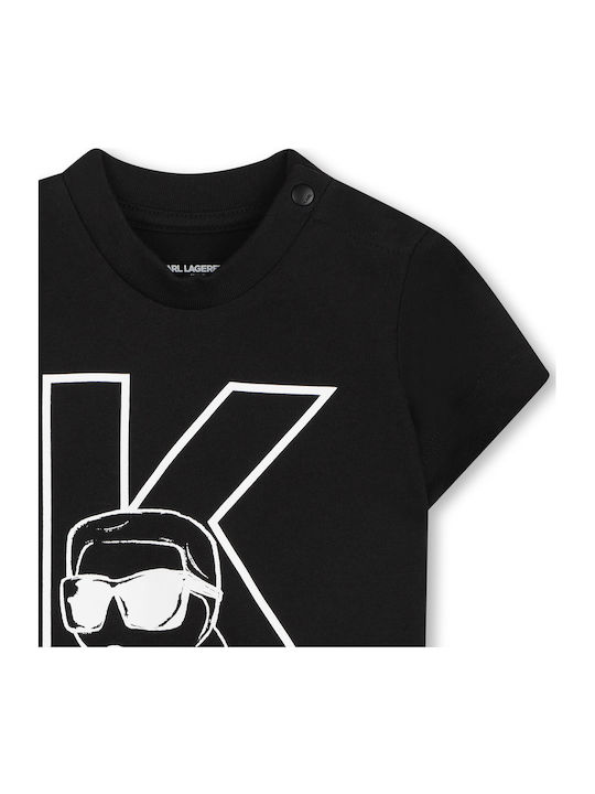 Kinderbekleidungssets mit Shorts Sommer 2Stücke Schwarz
