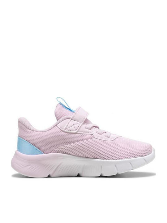 Παιδικά Sneakers με Σκρατς & Φωτάκια Ροζ