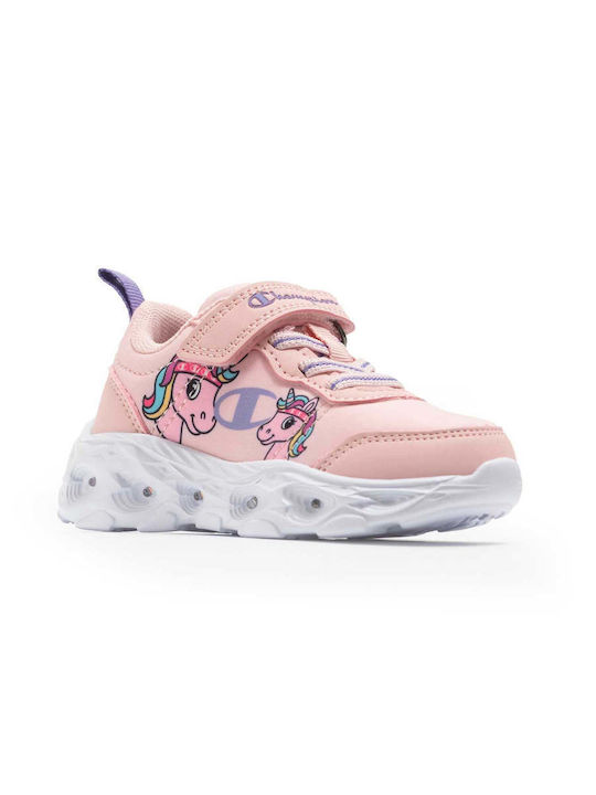 Παιδικά Sneakers με Σκρατς Ροζ