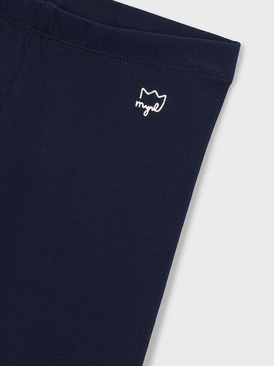 Kinder Leggings Kurz Navy Blue