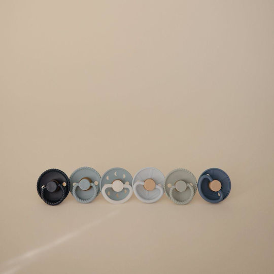 Frigg Pacifiers Rubber Night for 6-18 months 6pcs