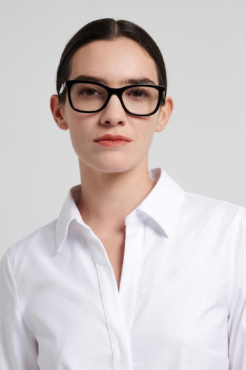Carolina Herrera Women's Acetate Brown Prescription Eyeglass Frame HER 0377 086