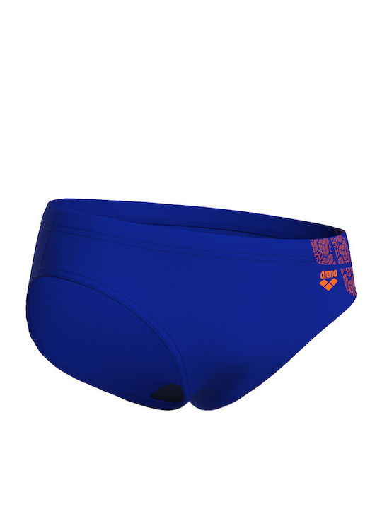 Arena Детски Бански Плувни гащи Neon Blue/team Orange