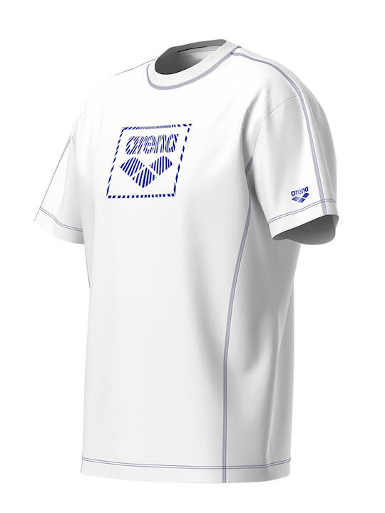 Arena Swim Παιδικό Μαγιό Μπλούζα White