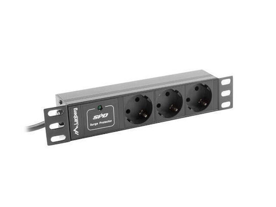 Lanberg Rack Power Strip PDU-03F-0200-BK 1Stück