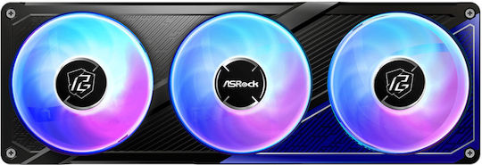 ASRock Phantom Gaming 360 LCD Υδρόψυξη AIO CPU με 3 Ανεμιστήρες 120mm και ARGB Φωτισμό