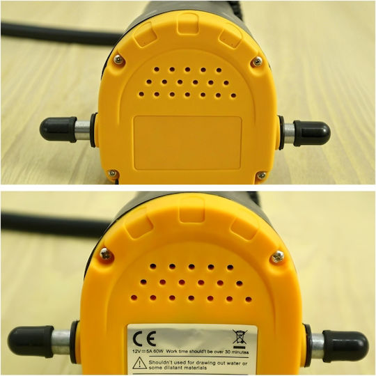 Pompă Transfer Diesel 12V 45l/min Bypass Autoamorsantă Electrică Pompă Motorină Cleme Furtunuri Incluse