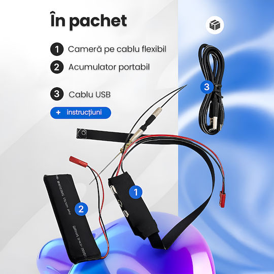 Hidden Camera Mini WiFi 1080p with Memory Card Slot