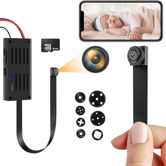 Hidden Camera Mini WiFi 1080p with Memory Card Slot