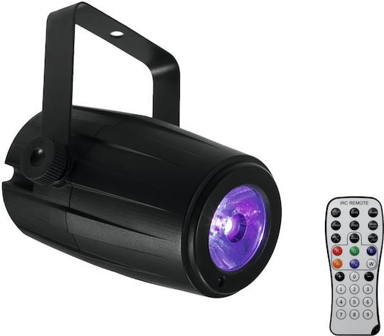 Eurolite Φωτορυθμικό Spot LED PST-5 QCL Black RGBW