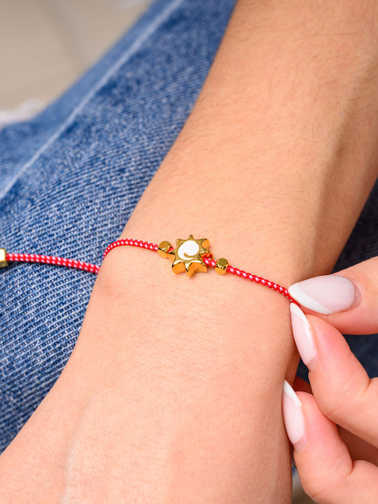 Philio Women's Bracelet Martaki Gold Plated
