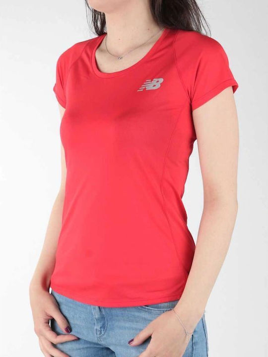 Tricou Damă Uscare Rapidă Roșu