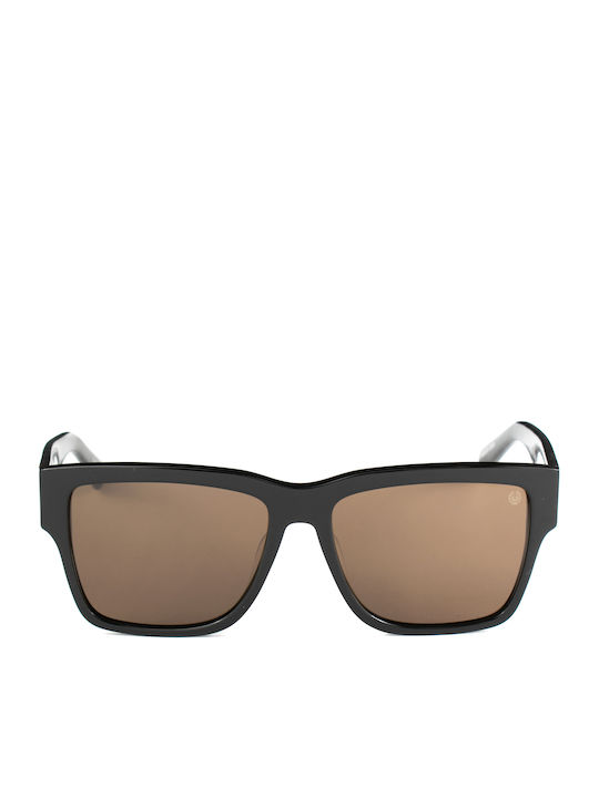Belstaff Sunglasses Μαύρα with Acetate Frame & Brown Lens Belstaff Sunglasses Μαύρα with Acetate Frame & Brown Lens