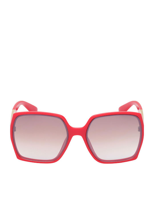 Guess Sunglasses Κόκκινα with Acetate Frame & Gray Lens