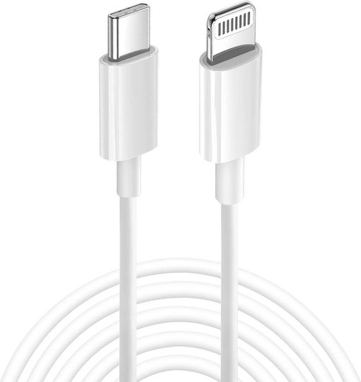 Cablu Grab 'n Go USB-C La Lightning 2m Model Must Havz Transfer Rapid Alb
