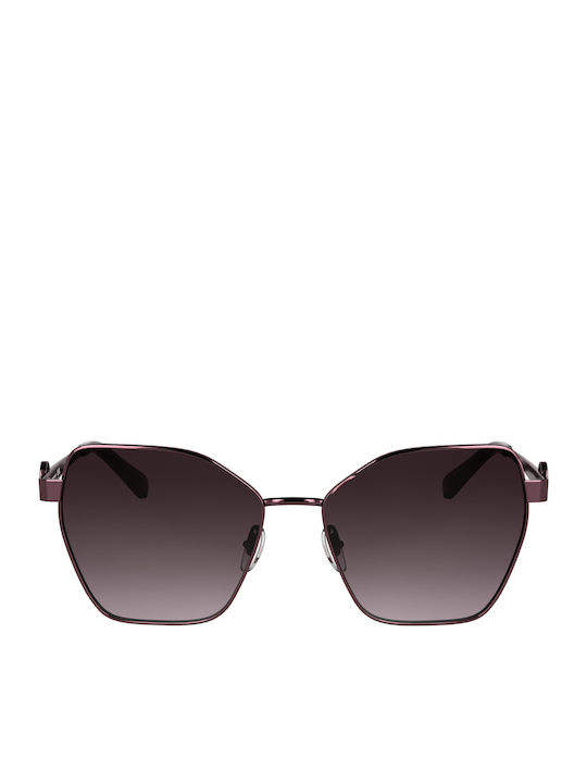 Longchamp Ochelari de soare Violet cu Cadru & Violet Lentilă