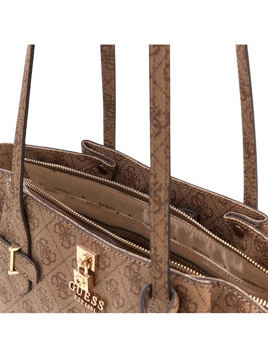Damentasche Satchel Braun