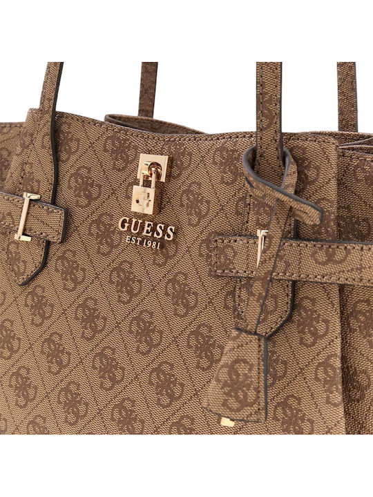 Damentasche Satchel Braun