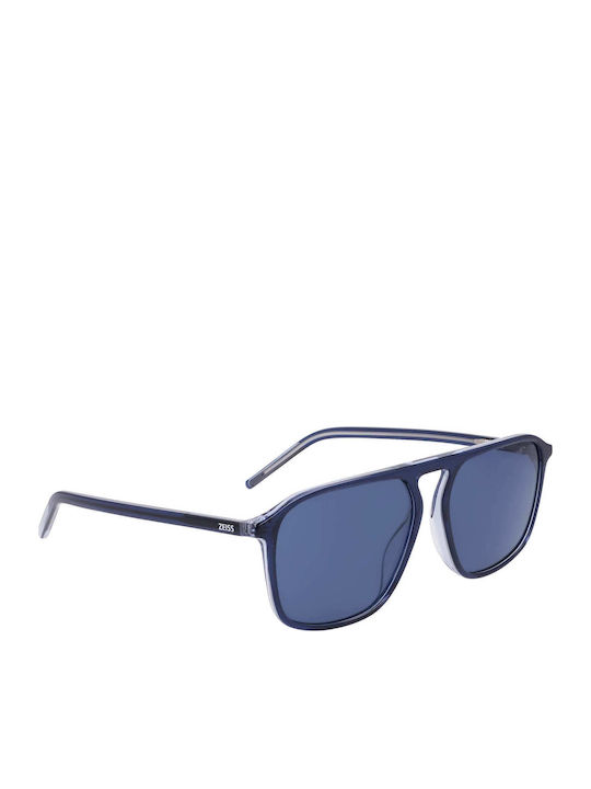 Zeiss Ανδρικά Γυαλιά Ηλίου με Navy Μπλε Κοκκάλινο Σκελετό και Μπλε Φακό ZS22507S-413