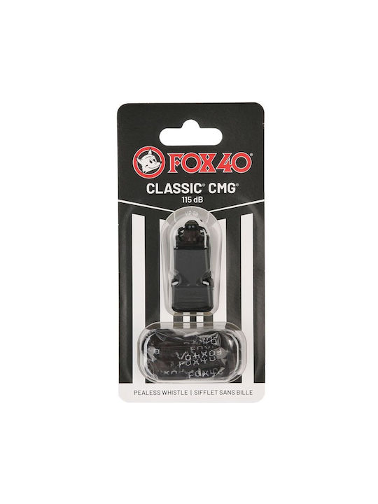 Fox 40 Classic Cmg Official Coaches Whistle with Cord
