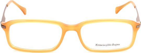 Zegna Eyeglass Frame Yellow VZ3519 06DS