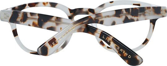 View + Clip-On Liebeskind Women's Prescription Eyeglass Frames Lens Bridge Temple 46 22 135 Mm