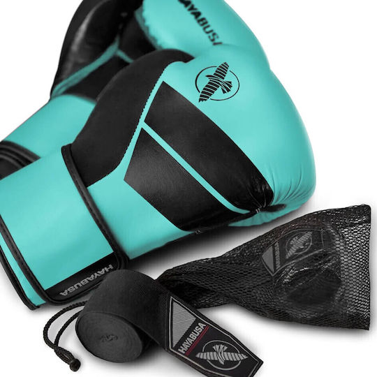 Hayabusa S4 Boxing Competition Gloves Turquoise Teal