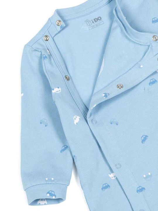 iDO Babystrampler Light Blue