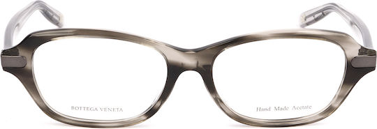 Bottega Veneta Women's Acetate Butterfly Frame Black