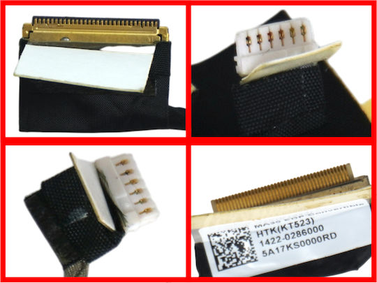 Flex Cable Screen for Laptop Toshiba D15S, MA30 Convertible