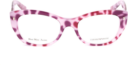 Emporio Armani Femei Plastic Rame Ochelari Ochi de pisică Violet