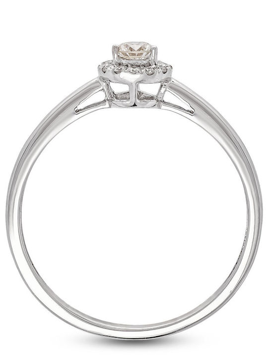 Diamond Group Single Stone with Diamond