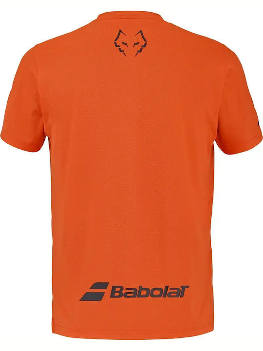 Babolat Crew Тениска Червен
