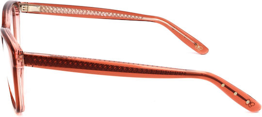 Bottega Veneta Femei Plastic Rame Ochelari Roz
