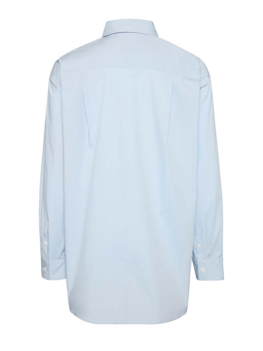 Women's Long Sleeve Shirt Light Blue