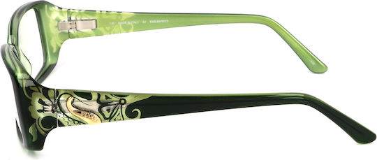 Emilio Pucci Damen Acetat Brillengestell Grün EP2661 304