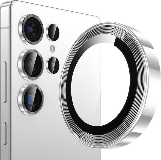Lito Kameraschutz Gehärtetes Glas Silver für das Samsung Galaxy S26 Ultra