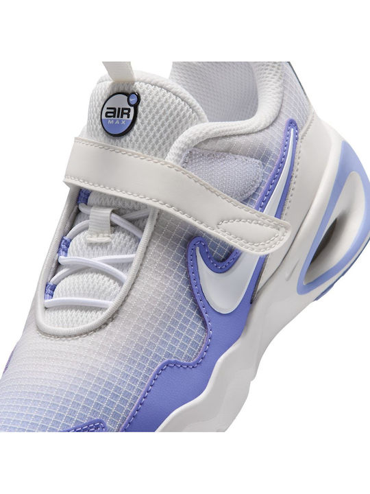 Air Max Nova Αθλητικά Παιδικά Παπούτσια με Σκρατς Λευκά