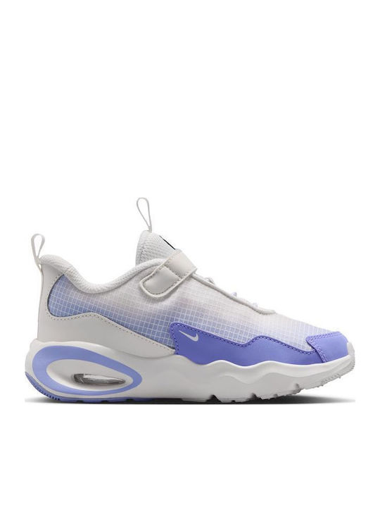 Air Max Nova Αθλητικά Παιδικά Παπούτσια με Σκρατς Λευκά